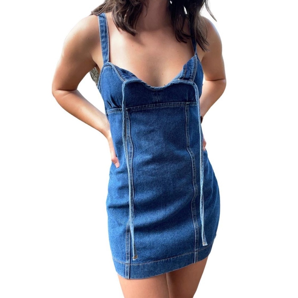 Women’s Blue Denim Dress